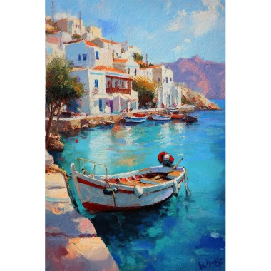 Schilderij Oude Haven